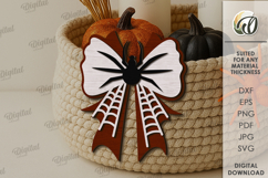 Wooden Halloween Bowties Bundle Lasercut. Halloween SVG Product Image 2