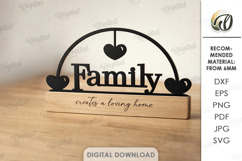 3D Home Signs Bundle Laser Cut. Home Decor SVG Product Image 9