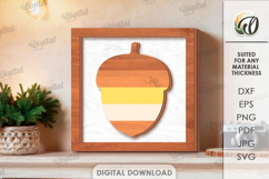 3D Home Sign Laser Cut. Wall Decor SVG Product Image 1