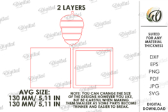 3D Home Sign Laser Cut. Wall Decor SVG Product Image 2