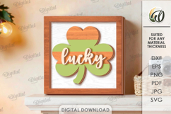 3D Home Sign Laser Cut. Wall Decor SVG Product Image 1