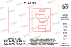 3D Home Sign Laser Cut. Wall Decor SVG Product Image 2