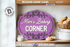 Wooden Home Signs Laser Cut Bundle, Retro Farmhouse Decor Product Image 4