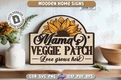 Home Wall Sign Laser Cut| Home Decorations | Retro Sign SVG Product Image 1