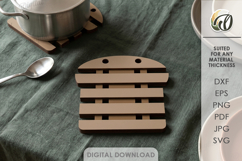 3D Hot Pads Bundle Laser Cut. Hot Dish Trivet SVG Product Image 10
