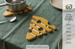 3D Hot Pads Bundle Laser Cut. Hot Dish Trivet SVG Product Image 12