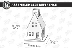 House Incense Cone Burner Laser Cut Bundle | Home Decor |CNC Product Image 2