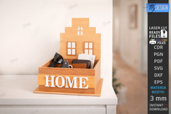 House Shaped Organizer Laser Cut Bundle | Desk Storage Box Product Image 16