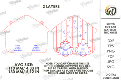 3D Key Holders Bundle Laser Cut. Wooden Key Holder Rack SVG Product Image 5