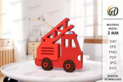 Wooden Kids Car Toys Bundle Laser Cut. Car On Wheels SVG Product Image 4
