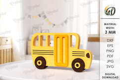 Wooden Kids Car Toys Bundle Laser Cut. Car On Wheels SVG Product Image 11