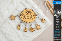 Knitting Stitch Markers Laser Cut | Crochet Progress Keeper Product Image 1
