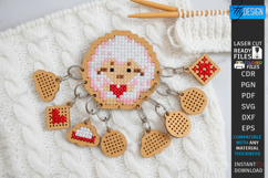 Knitting Stitch Markers Laser Bundle|Crochet Progress Keeper Product Image 2