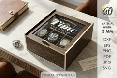 3D Men's accessories boxes Bundle Laser cut. Gift Box SVG Product Image 15