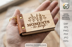 3D Mini Notepads Bundle Laser Cut. Tiny Notebook Cover SVG Product Image 6
