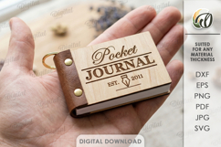 3D Mini Notepads Bundle Laser Cut. Tiny Notebook Cover SVG Product Image 10