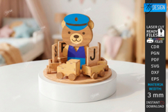 Music Boxes Laser Cut Bundle | Decorative 3D Carousel SVG Product Image 13