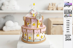 Music Box Laser Cut | Kids Laser | Nursery Decor | Kids Room Product Image 1