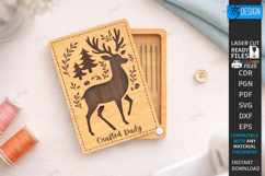 Needle Holder Laser Cut | Sewing Organizer | Laser Engraved Product Image 1