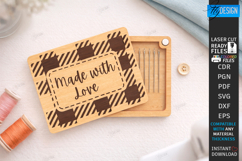 Needle Holders Laser Cut Bundle | Sewing Organizer | Craft Product Image 13