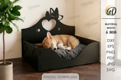 3D Pet Beds Bundle Laser Cut. Pet Furniture. Pet Lover SVG Product Image 7