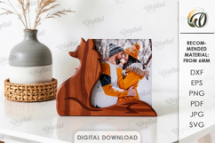 3D Photo Holders Bundle Laser Cut. Photo Stand SVG Product Image 7