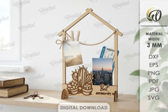 Photo Holders Frames Bundle Laser Cut. Photo Stand SVG Product Image 4