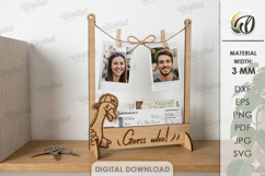 Photo Holders Frames Bundle Laser Cut. Photo Stand SVG Product Image 7