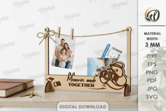 Photo Holders Frames Bundle Laser Cut. Photo Stand SVG Product Image 9