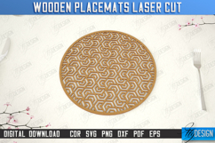 Wooden Placemat | Table Servicing Coaster | Kitchen Decor Product Image 1