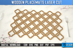 Wooden Placemat | Table Servicing Coaster | Kitchen Decor Product Image 1