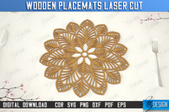 Wooden Placemat | Table Servicing Coaster | Kitchen Decor Product Image 1
