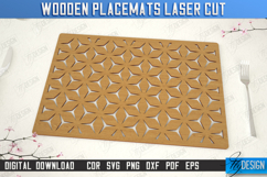 Wooden Placemat | Table Servicing Coaster | Kitchen Decor Product Image 1