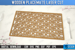 Wooden Placemat | Table Servicing Coaster | Kitchen Decor Product Image 1