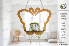 3D Plant hangers Bundle Laser Cut. Wooden Plant Holder SVG Product Image 11