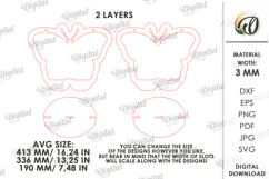 3D Plant hanger Laser Cut. Wooden Plant Holder SVG Product Image 2
