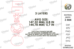Wooden Pumpkins Bundle Laser Cut. Home decor SVG Product Image 3