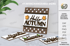 Wooden Replaceable Door Plaques Bundle Laser Cut Product Image 7
