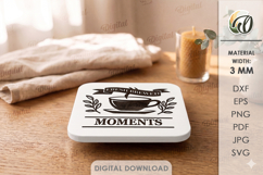 Riser Trays Bundle Laser Cut. Home Decor. Hot Pot Trivet SVG Product Image 10