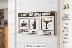 3D Sarcastic Decors Bundle Laser Cut. Wall Decor SVG Product Image 13