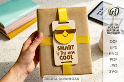 3D School Gift Tag Laser Cut. Present Tag SVG Product Image 1