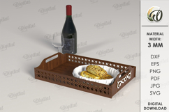 Serving Trays Laser Bundle Cut Design. Wooden Tray SVG Product Image 14