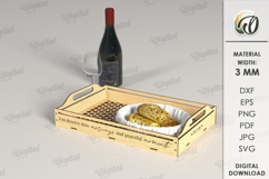 Serving Trays Laser Bundle Cut Design. Wooden Tray SVG Product Image 13