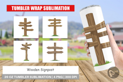Tumbler Wooden Sign Product Image 1