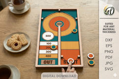 Fast Sling Puck Games Bundle Laser Cut. Board Game SVG Product Image 3