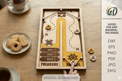 Fast Sling Puck Games Bundle Laser Cut. Board Game SVG Product Image 5