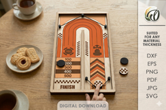 Fast Sling Puck Games Bundle Laser Cut. Board Game SVG Product Image 9