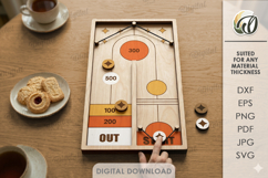 Fast Sling Puck Games Bundle Laser Cut. Board Game SVG Product Image 11