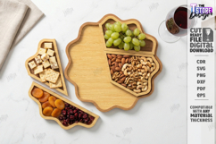 Snack Serving Trays Laser Cut Bundle | Modular Serving Board Product Image 14