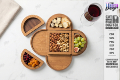 Snack Serving Trays Laser Cut Bundle | Modular Serving Board Product Image 15